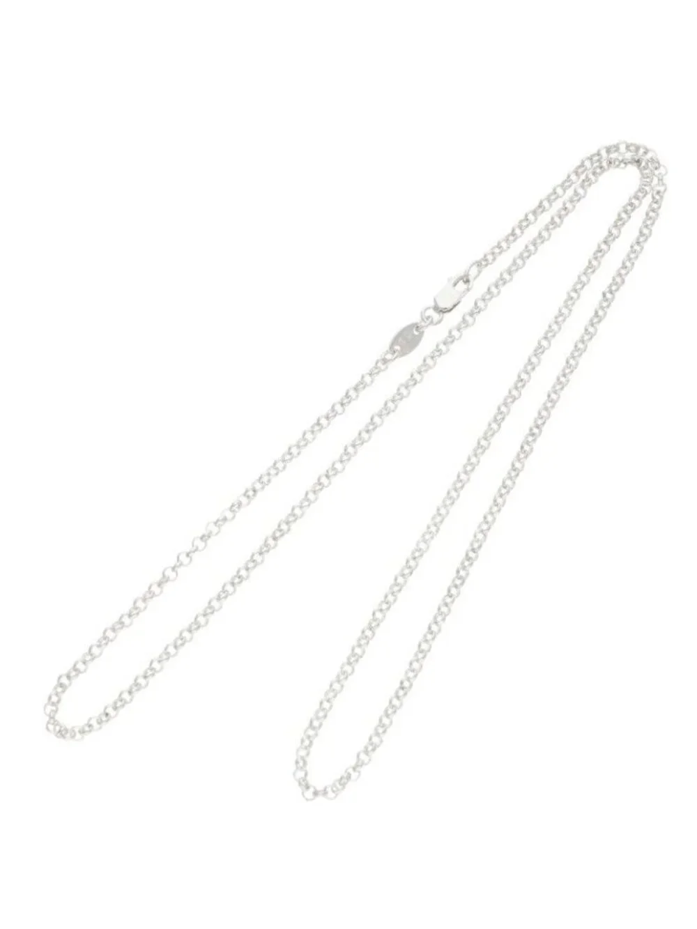Chrome Hearts Neckchain Roll Chain Silver Necklace